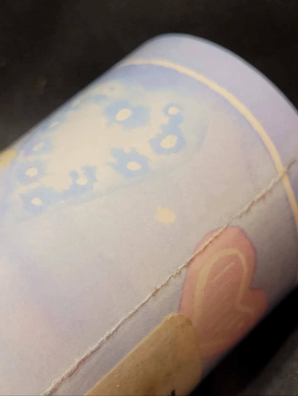 NEW Vintage Chesapeake Vinyl Wallpaper Border FF03091B Single Roll Pastel Hearts